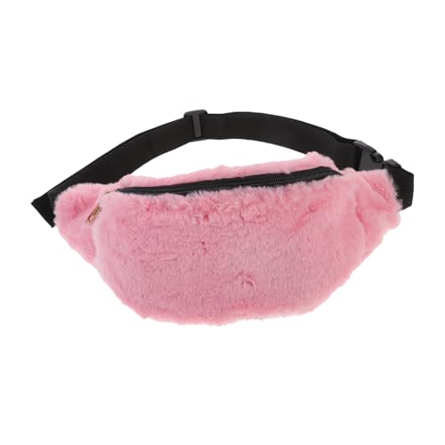 SOIMISS Plüsch-hüfttasche Für Damen Farbenfrohe Umhängetasche Leicht Und Tragbar Für Herbst Und Winter Für Schlüssel Brillen Und Kosmetika von SOIMISS