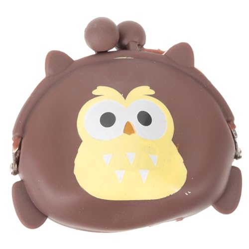 SOIMISS Süße Eulen-geldbörse Aus Silikon Geldbörse für Damen mit Clip Modische Mini-geldbörse für Mädchen von SOIMISS