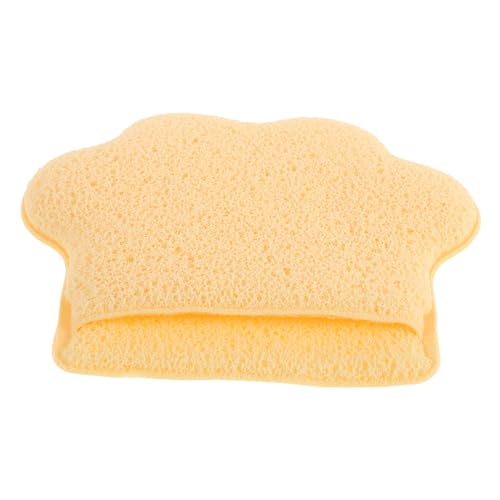 SOIMISS Gesichtsschwamm Katzenpfote Weich Sanft für Empfindliche Haut Tiefenreinigend Wiederverwendbar Make Up Entferner Gelb Waschbare Reinigungstücher für Frauen Mädchen von SOIMISS