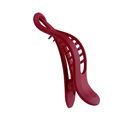 SOIMISS Große Haarklammer für Damen Rutschfeste Haarklammer für Dickes Haar Eleganter Haarclip für Täglichen Gebrauch für Dusche und Freizeit Weinrot SOIMISS Große Haarklammer für Damen Rutschfeste Haarklammer für Dickes Haar Eleganter Haarclip für Täglichen Gebrauch für Dusche und Freizeit Weinrot von SOIMISS