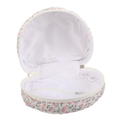 SOIMISS Schminktasche Mit Blumenmuster Für Damen Reise-Kosmetiktasche Mit Fächern Organizer Für Make-up Und Beauty-Produkte Leicht Und Tragbar von SOIMISS