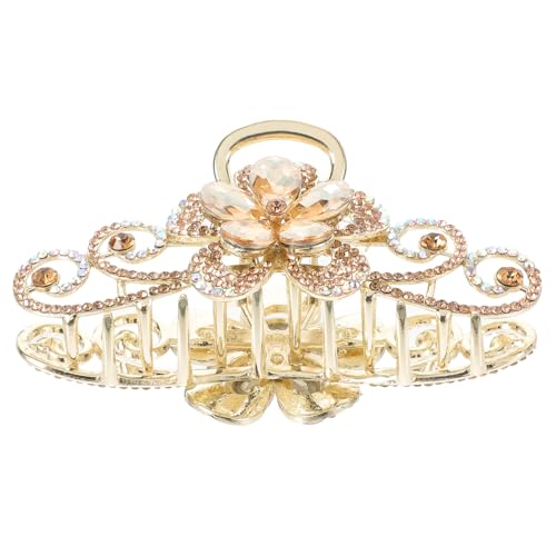 SOIMISS Haarklammern Große Haarklammer Strass Haarschmuck Blumenclip Clip Für Frauen Mädchen Hochsteckfrisuren Zöpfe von SOIMISS