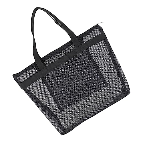 SOIMISS Großer Mesh Duschbeutel mit Reißverschluss wasserdichte Kosmetiktasche für Damen und Herren Vielseitiger Organizer für Spa Camping Schwimmbad und Reisen Strapazierfähiges zum von SOIMISS