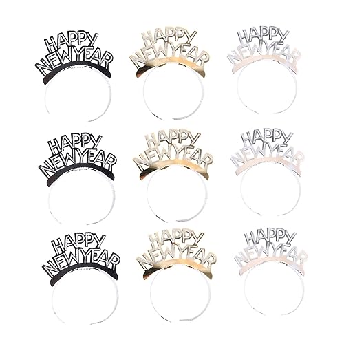 SOIMISS 18stücke Teiliges Happy Year Haarreif Farben Festliche Haaraccessoires Für Mädchen Und Mädchen Für Partys Geburtstagsfeiern Und Feiertage von SOIMISS