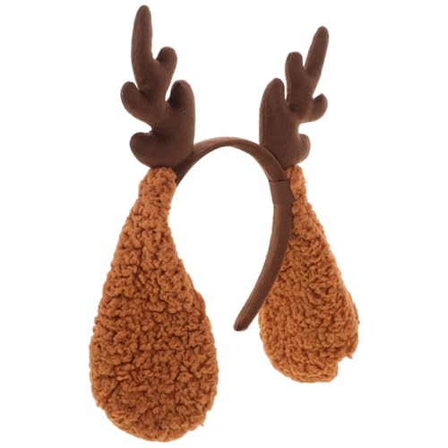SOIMISS Hirschgeweih-stirnband Für Hundewelpenohren Erwachsenes Haustier Halloween-stirnband Rentiergeweih-kostüm von SOIMISS