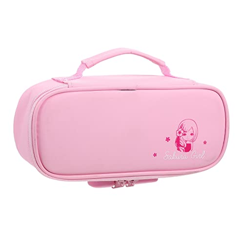 SOIMISS Federtasche Mit Großer Kapazität Für Schreibwaren Hand-federmäppchen Aus Hochwertigem Material Für Studenten Federmäppchen Mit Codeschloss Zum Tragen von SOIMISS