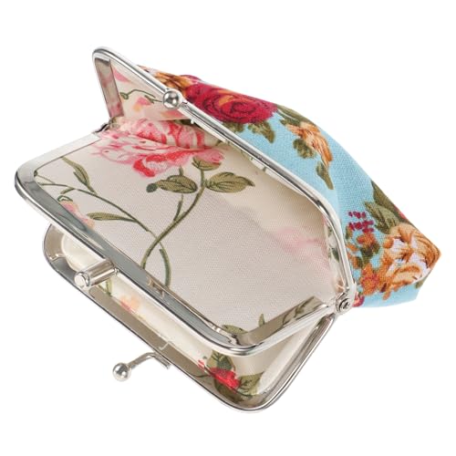 SOIMISS Damen-geldbörse Mit Blumenmuster Vintage-Handtasche Aus Segeltuch Geldbörse Für Den Täglichen Gebrauch Von Frauen von SOIMISS