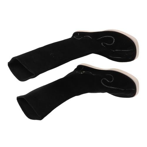 SOIMISS Hanfu Stiefel Herren Traditionelle Bestickte Tai Chi Schuhe rutschfest PU Material Klassisches Chinesisches Design Für Bühne Hanfu Kulturveranstaltungen Schwarz von SOIMISS