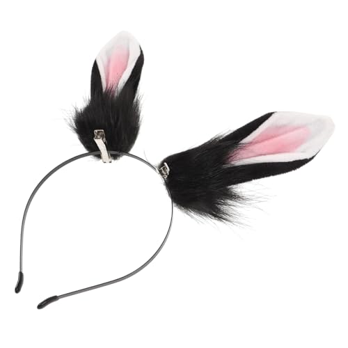 SOIMISS Kaninchenohr Stirnband Hasenohren Ohren Stirnband Für Damen Plüsch Cosplay Party Kopfbedeckung Ostern Haar Styling Kostüm Accessoire von SOIMISS