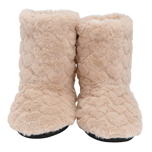 SOIMISS Herbst Winter Indoor Hausschuhe Damen Herren Rutsch Warme Gefütterte Bodenschuhe für Kalte Tage Atmungsaktive Tanzstiefel Strapazierfähig und Geräuscharm von SOIMISS