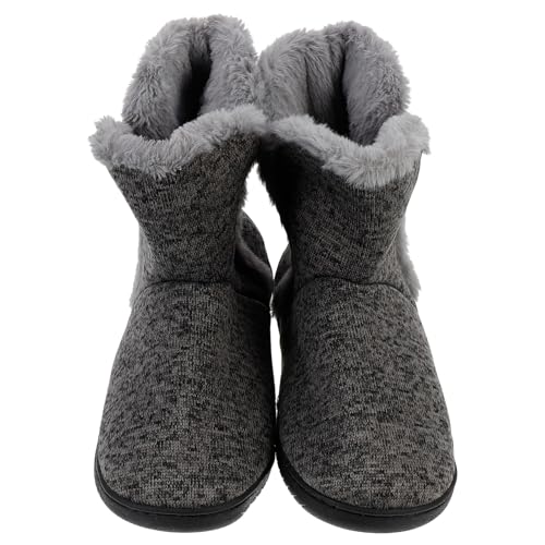 SOIMISS Herren Hausschuhe Winter Warm Gefüttert Rutschfest Leicht Bequem Haus Schuhe von SOIMISS