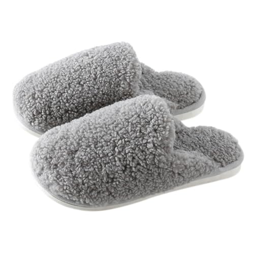 SOIMISS Herren Hausschuhe mit Dünner Sohle Warm Atmungsaktiv Modisch Rutschfest Komfortabel für Zuhause von SOIMISS