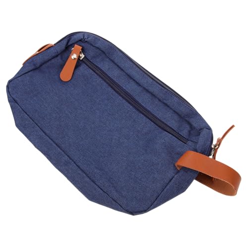 SOIMISS Herren Kulturbeutel Reiseetui Großer Organizer mit Aufhängung Kompakt Leichter Kosmetiktasche für Toilettenartikel Tragbare Nylon Waschtasche für Männer Unterwegs von SOIMISS