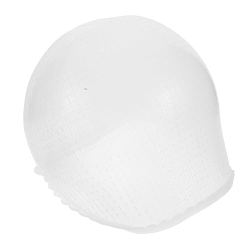 SOIMISS Highlighter-hut Styling -tools Damen-cap-highlights Hebt Das Haar Hervor Strähnchenkappe Aus Silikon Strähnchenkappe Für Langes Haar Haarfärbekappe Zuckerguss-kappe Kieselgel Weiß von SOIMISS