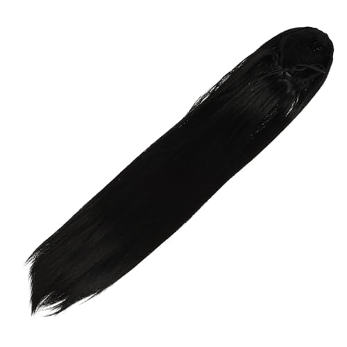 SOIMISS Hochtemperaturbeständige Natürliche Ponytail Haarverlängerung mit Kordelzug Voluminös Leicht und Angenehm für Damen Wiederverwendbar für Party Date und Alltag von SOIMISS
