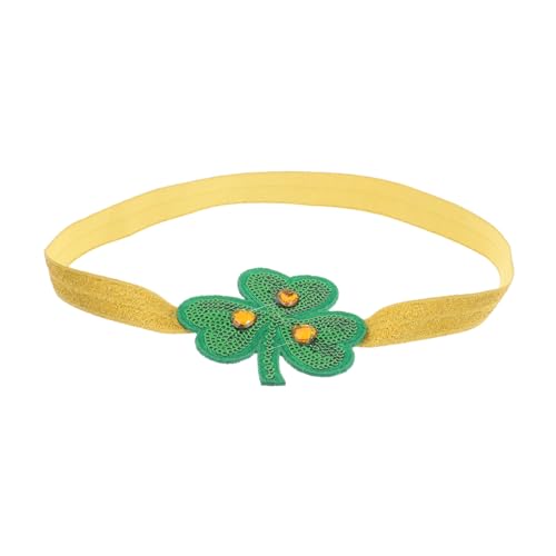 SOIMISS Kleeblatt Stirnband Für St Patricks Day Grünes Haarband Mit Kleeblatt-design Kopfbedeckung Für Irische Festivals Und Partys von SOIMISS