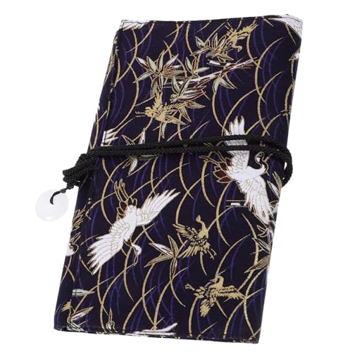 SOIMISS Japanischer Stil Makeup Pinsel Aufbewahrungstasche mit Fächern Organizer für Pinsel und Lippenstift Tragbar Blaues Weißkranich Multifunktional und Platzsparend SOIMISS Japanischer Stil Makeup Pinsel Aufbewahrungstasche mit Fächern Organizer für Pinsel und Lippenstift Tragbar Blaues Weißkranich Multifunktional und Platzsparend von SOIMISS