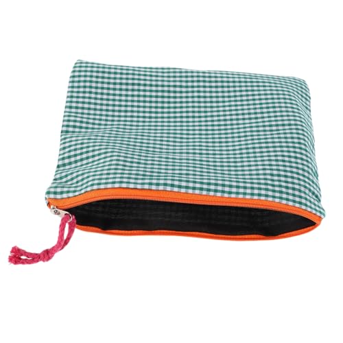 SOIMISS Gesteppte Kulturtasche Für Damen – Mini-Kosmetiktasche Aus Baumwolle Mit Kordelzug Reise-Make-up-Organizer Für Schreibwaren von SOIMISS