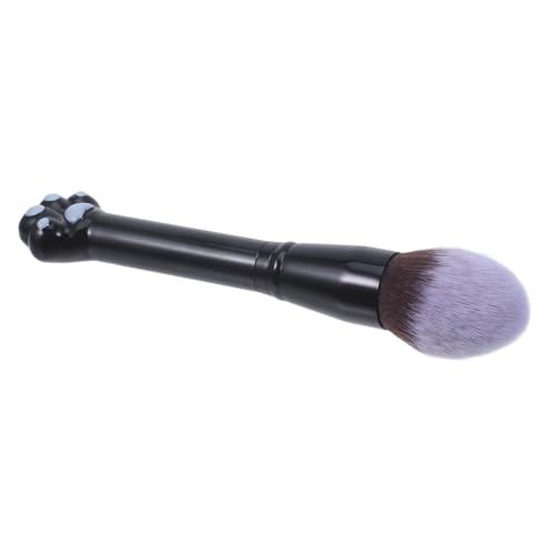 SOIMISS Kleine Makeup Puder Brush Katzenpfote Design Weiche Foundation Bürste Kompakt und Leicht für Sanfte Anwendung bei Empfindlicher Haut für Unterwegs und Tägliches Makeup von SOIMISS