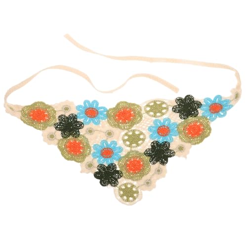 SOIMISS Crochet Haarbandana Für Damen Vintage Blumenmuster Vielseitig Einsetzbar Für Alltag Und Besondere Anlässe Hautfreundlich Und Für Yoga Und von SOIMISS