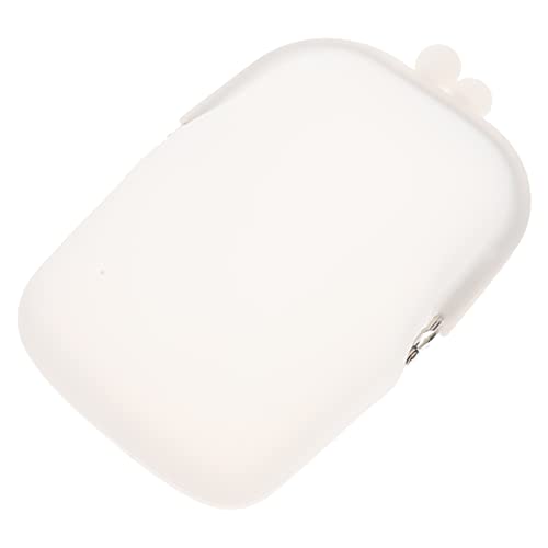 SOIMISS Münzgeldbörse Aus Hochwertigem Silikon Kleine Geldbörse Für Damen Bonbonfarbene Tasche Mit Glatter Oberfläche Geeignet Für Münzen Scheine Und Quittungen Für Täglichen Gebrauch Und von SOIMISS