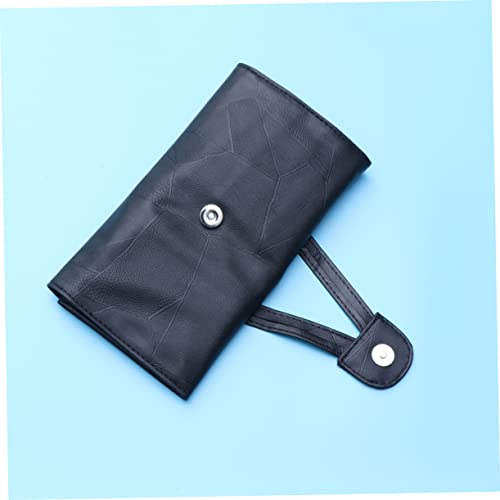 SOIMISS Kosmetiktasche für Make Up Pinsel Fächer PU Material Langlebig Kompakt Leicht Tragbar Makeup Brush Organizer Tasche für Damen Zuhause Reise von SOIMISS