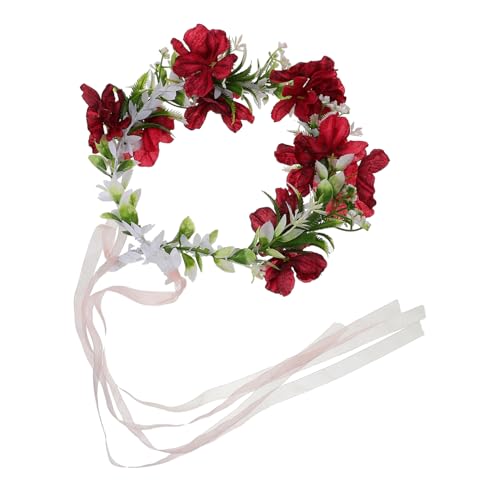SOIMISS Kranz Tiara Haarschmuck Hochzeit Festlicher Haarschmuck Hochzeitsblumenkranz Haarband haarschmuck für damen Blumenkranz-Stirnband Fotografie Kranz Requisiten Haarblumen Stoffblumen SOIMISS Kranz Tiara Haarschmuck Hochzeit Festlicher Haarschmuck Hochzeitsblumenkranz Haarband haarschmuck für damen Blumenkranz-Stirnband Fotografie Kranz Requisiten Haarblumen Stoffblumen von SOIMISS