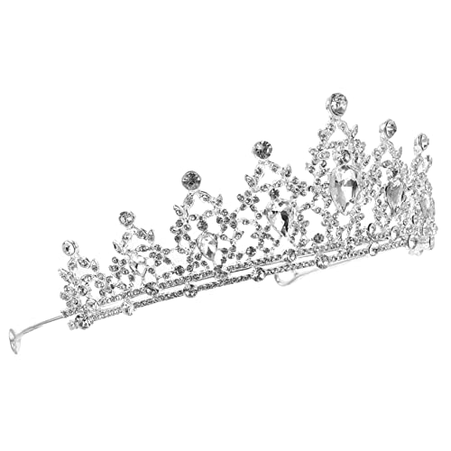 SOIMISS Zinklegierung Strass Krone Glitzer Prinzessin Kopfschmuck Brautschmuck Für Hochzeit von SOIMISS