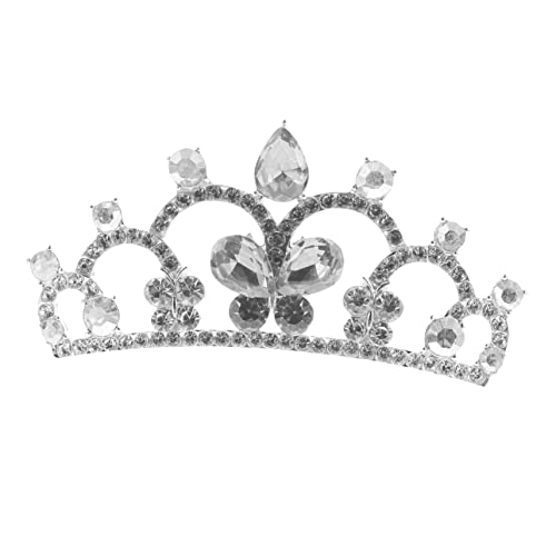 SOIMISS Kronenkamm Für Mini Party Geburtstagskönigin -accessoires Haarzubehör Mädchen Strass Diademe Kamm Dekoratives Haar Erste Geburtstagsdekorationen Weiß Legierung Strass SOIMISS Kronenkamm Für Mini Party Geburtstagskönigin -accessoires Haarzubehör Mädchen Strass Diademe Kamm Dekoratives Haar Erste Geburtstagsdekorationen Weiß Legierung Strass von SOIMISS