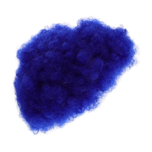 SOIMISS Herren Perücke Toupet Haar Für Männer Kurze Cosplay Perücke Lockige Party Haarteil Hochtemperaturfaser Atmungsaktive Kappe von SOIMISS