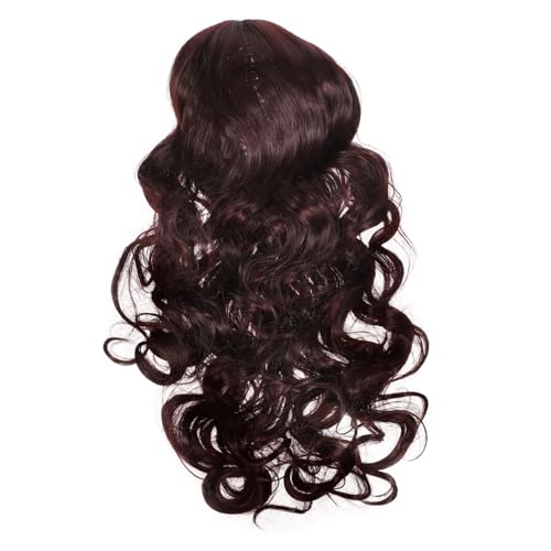SOIMISS Lange Gewellte Perücke für Damen Mittiger Scheitel Langes Lockiges Haar Atmungsaktiv Leicht Vielseitig für Party Cosplay Hochzeit Alltag SOIMISS Lange Gewellte Perücke für Damen Mittiger Scheitel Langes Lockiges Haar Atmungsaktiv Leicht Vielseitig für Party Cosplay Hochzeit Alltag von SOIMISS