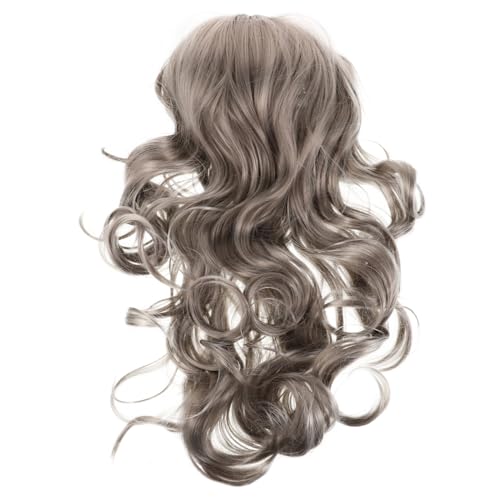 SOIMISS Lange Lockige Perücke Für Frauen Synthetische Haarperücke Hitzebeständig Für Cosplay Partys Und Täglichen Gebrauch Natürliches Aussehen Und von SOIMISS