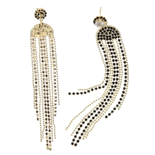 SOIMISS Lange Quastenohrringe für Damen Glänzendes Kreatives Design Leicht und Langlebig für Besondere Anlässe oder Alltag von SOIMISS