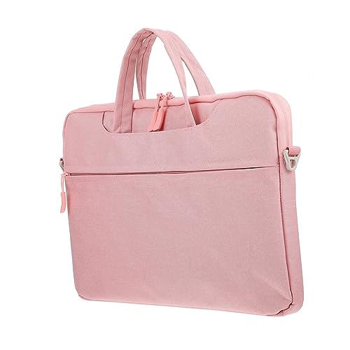 SOIMISS Laptop Tasche Damen Leicht Schultertasche mit Stoßfestem Schutzfach Gepolsterte Notebook Tasche mit Praktischem Zubehörfach für Tablet und Computer Unterwegs von SOIMISS