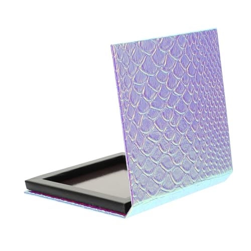 SOIMISS Leere Magnetische Lidschattenpalette DIY Make up Aufbewahrungsbox für Lidschatten Lippenstift Kompakt Tragbar Praktisches Makeup Organizer mit Fischschuppen Design von SOIMISS