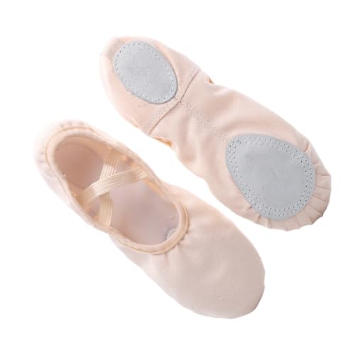SOIMISS Leichte Ballettschuhe mit Elastischem rutschfeste Rutsch Sohle Flexible Yogaschläppchen für Mädchen und Damen Geeignet für Ballett Yoga Tanz und von SOIMISS