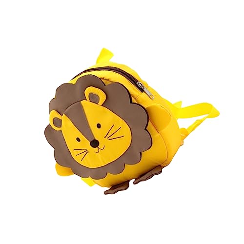 SOIMISS Lion Muster Rucksack Für Junge Mädchen Verstellbarer Anti-Verlust Rucksack Cartoon Schulranzen Und Sicher Für Jungen Und Mädchen von SOIMISS