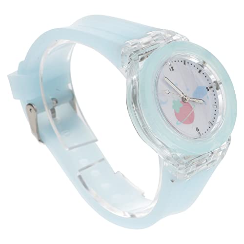 SOIMISS Leuchtende Kinderuhr Mit Silikonarmband Bunte Uhr Leuchtende Armbanduhr Für Mädchen Und Studenten von SOIMISS