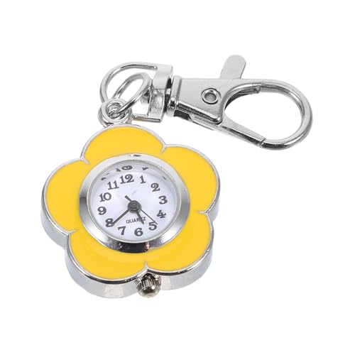 SOIMISS Luminous Schlüsselbund Uhr mit Clip für Krankenschwestern Ärzte Medizinstudenten Präzise Zeitmessung Handfreies Design Leicht Tragbar von SOIMISS