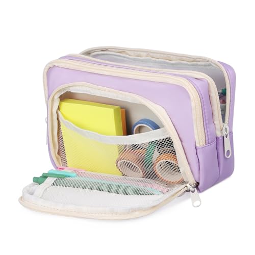 SOIMISS Mäppchen Kind Schreibwaren Rosa enthalten mit Organisieren von Bleistiftkoffer Bleistiftbeutel süß Bleistift-Organizer für den Schreibtisch Bleistiftfälle Etui Weberei Violett SOIMISS Mäppchen Kind Schreibwaren Rosa enthalten mit Organisieren von Bleistiftkoffer Bleistiftbeutel süß Bleistift-Organizer für den Schreibtisch Bleistiftfälle Etui Weberei Violett von SOIMISS