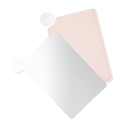 SOIMISS Makeup Mischpalette aus Langlebigem Edelstahl Kosmetikspiegel und Pigmentmischplatte Kompakt und Tragbar für Präzises Foundation Lidschatten blending für Unterwegs von SOIMISS