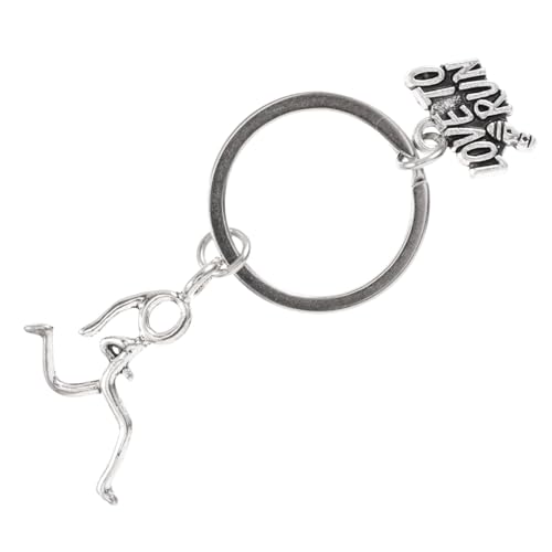 SOIMISS Schlüsselanhänger Für Marathonläufer Sport Schlüsselanhänger Aus Metall Einzigartiges Design Leicht Und Tragbar Für Sportbegeisterte von SOIMISS