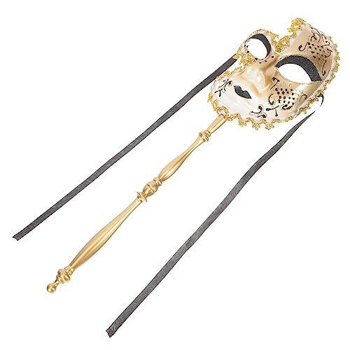 SOIMISS Masquerade Halbmaske Für Damen Venezianische Partymaske Mit Elegantem Design Für Halloween Und Cosplay-events Langlebig Und Vielseitig Einsetzbar von SOIMISS