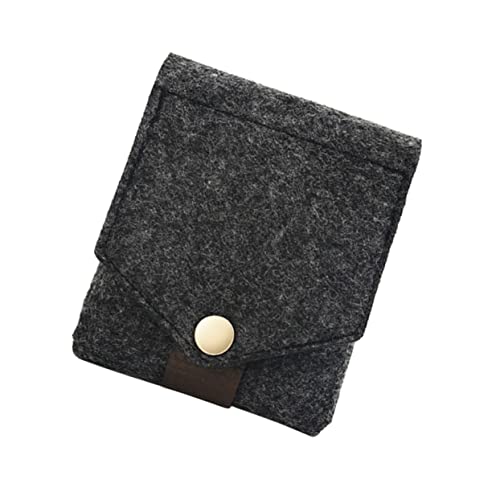 SOIMISS Mini Handtasche für Lippenstifte mit Spiegel Dunkelgraue Kosmetiktasche mit Druckknopf Kompakte Aufbewahrungstasche für Make Up für Damen und Unterwegs SOIMISS Mini Handtasche für Lippenstifte mit Spiegel Dunkelgraue Kosmetiktasche mit Druckknopf Kompakte Aufbewahrungstasche für Make Up für Damen und Unterwegs von SOIMISS