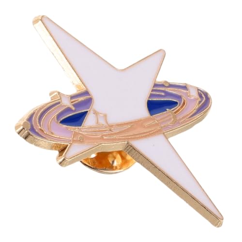 SOIMISS Minimalistische Stern Broschen Pin aus Emaille Kompakter Anstecker zum Fixieren von Kleidung Stilvoller Cardigan Clip für Damen und Elegantes Accessoire für Alltag und Besondere von SOIMISS