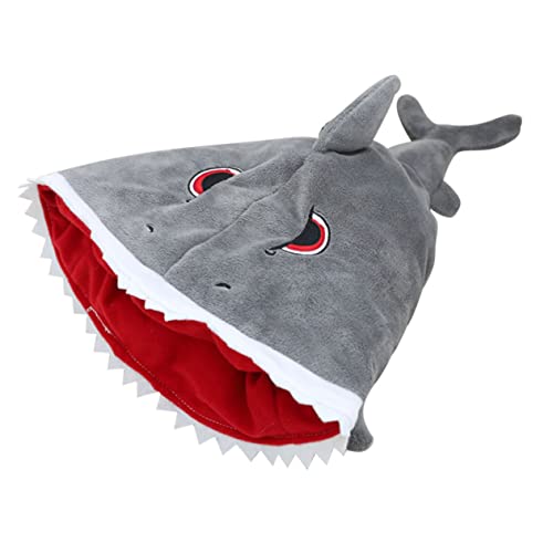 SOIMISS Niedliches Haifischkopf Kostü Cone Hood Für Karneval Fotorequisiten Für Partys Und Feste von SOIMISS