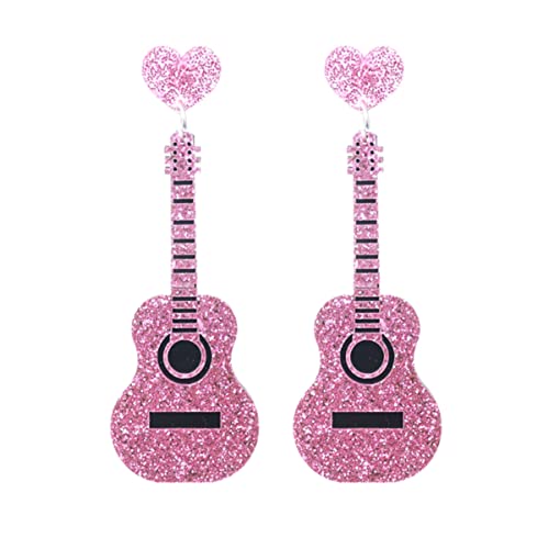 SOIMISS Ohrringe Klassische Gitarre Ohr Zubehör Ohrschmuck Klassische Gitarre Anhänger Eardrop Ohr Anhänger Ohr von SOIMISS