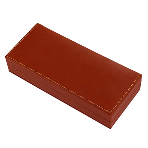 SOIMISS Multifunktions Stifteetui für Erwachsene Elegantes PU Leder Kompakte Stiftebox mit Deckel für Schule und Büro Geschenkbox für Schreibwaren von SOIMISS