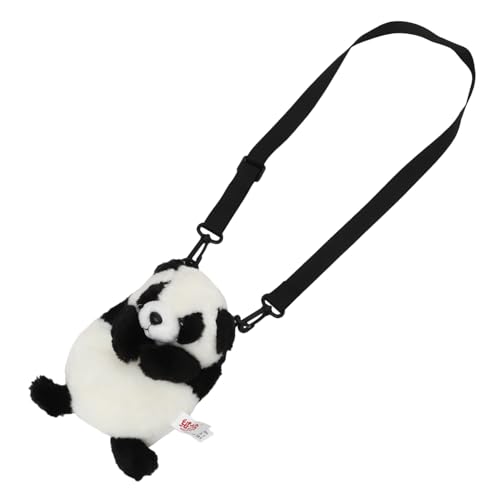 SOIMISS Panda Umhängetasche Plüsch Mit Verstellbarer Kette Handtasche Für Reisen Und Alltag von SOIMISS