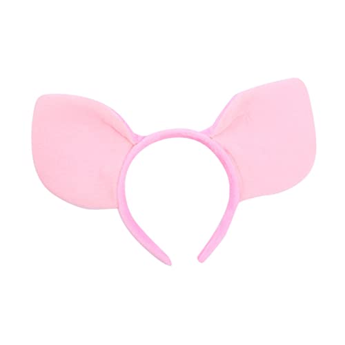 SOIMISS Cosplay Haarreif Mit Schweineohren Leichtes Pinkes Party-accessoire Für Erwachsene Für Kostümpartys Und Lustige Fotoshootings Ohne Licht von SOIMISS